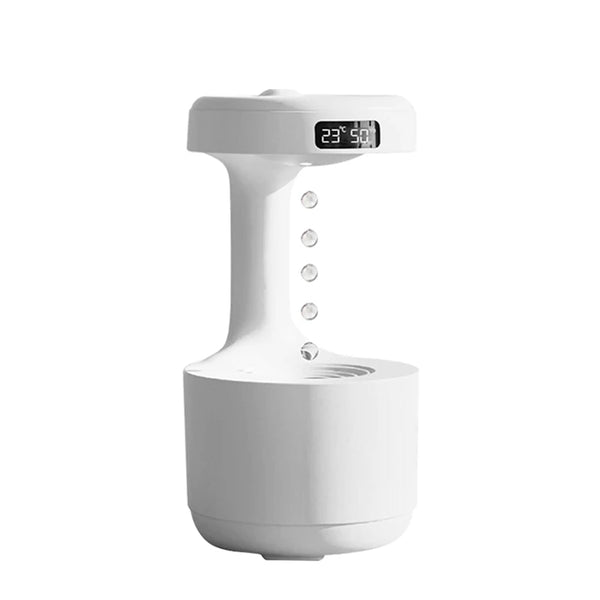 Water Droplet Air Humidifier 800ml Anti-gravity