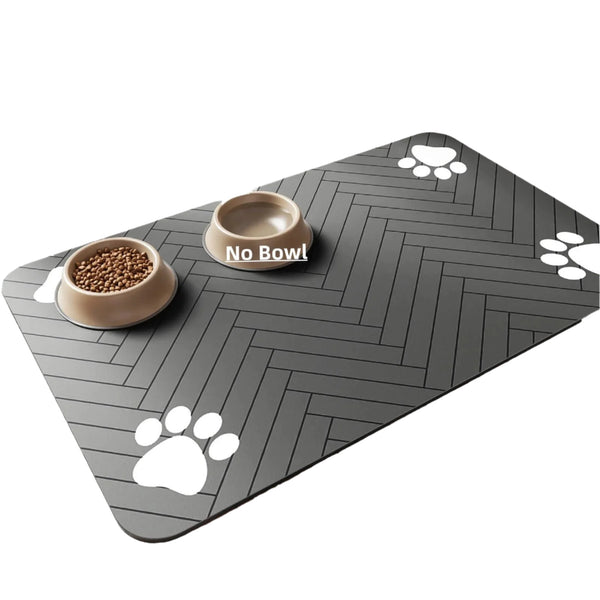 Feeding Mat-Absorbent Pet Placemat for Food