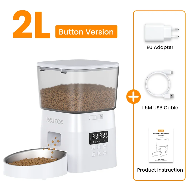 Automatic Pet Feeder For Cats & Dog Dry Food