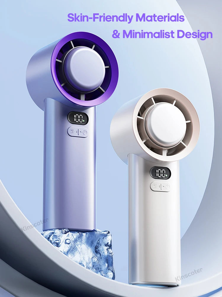 Portable Handheld Turbo Fan 100 Wind Speeds
