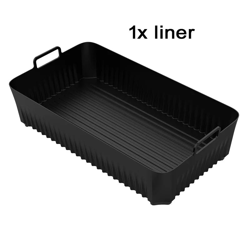 Hot Rectangle Air Fryer Silicone Liners for Ninja