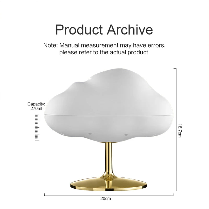 Cloud Air Humidifier Essential Oil Diffuser