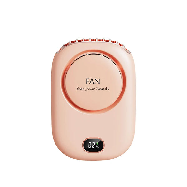 Portable Hanging Neck Fan Mini Cooling